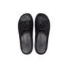 Crocs de plataforma tipo chinelo “Black”