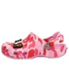 Crocs x A Bathing Ape Clog “Carnation”