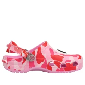 Crocs x A Bathing Ape Clog “Carnation”