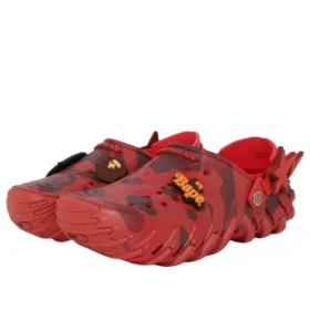 Crocs x BAPE Echo RO Clog «Red Camo»