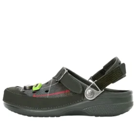 Crocs x Barbour Clog «Olive Plaid»
