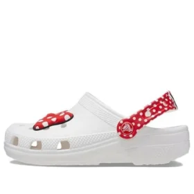 Crocs x Disney Minnie Mouse Classic Clogs «Branco Vermelho»
