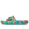 Crocs x Disney Stitch Classic Slide “Azul Multicolorido”