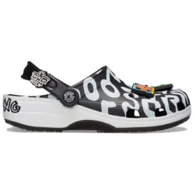 Crocs x Keith Haring Classic Clog «Preto Branco»