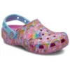 Crocs x Lisa Frank Classic Clogs «Pink Blue»