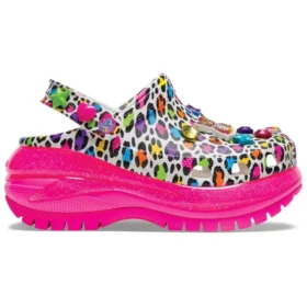 Crocs x Lisa Frank Mega Crush Clogs «Rosa Multicolorido»