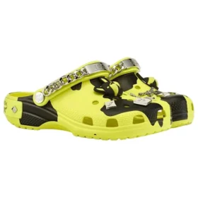Crocs x MCM Clogs com Estampado de Camuflagem «Amarelo Néon»