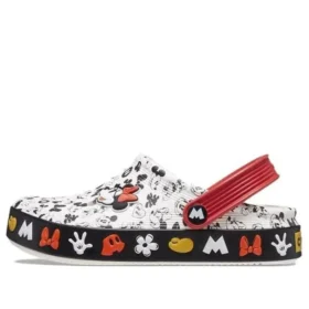 Crocs x Mickey Off Court Clogs «Branco, Preto e Vermelho»