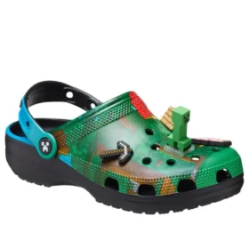 Crocs x Minecraft Clog «Green Black»
