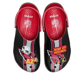 Crocs x NFL 26 Classic Clog Arizona Cardinals «Preto Vermelho»