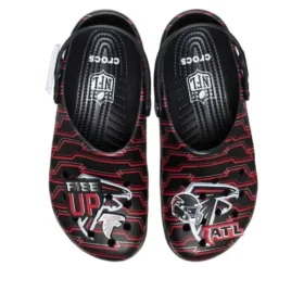 Crocs x NFL Classic Clog Atlanta Falcons «Preto e Vermelho»
