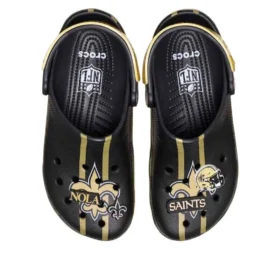 Crocs x NFL Classic Clog New Orleans Saints «Black Gold»