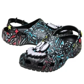 Crocs x Slawn Classic Clog «Preto Multicolorido»