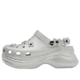 Crocs x SMFK Bae Clog «Silver Glitter»