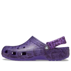 Crocs x Stray Rats Classic Clog «Ultraviolet Snakeskin»