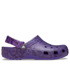 Crocs x Stray Rats Classic Clog «Ultraviolet Snakeskin»