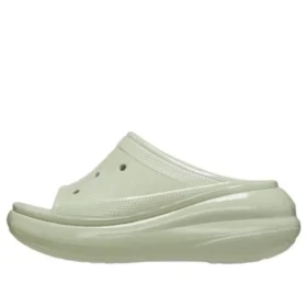 Crush High Shine Slides «Verde Claro»