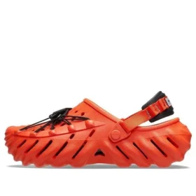 Echo Clogs refletoras «Laranja Preto»