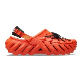 Echo Clogs refletoras «Laranja Preto»