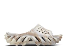 Echo Marbled Slide Kids «Bone»