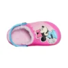 Fun Lab Disney Minnie Lined Clogs «Pink Blue»