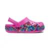 Fun Lab Multi Butterfly Band Clogs «Pink Blue»