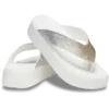 Getaway Flip-flop com plataforma grossa e Glitter Getaway Flip-flop com plataforma grossa e Glitter