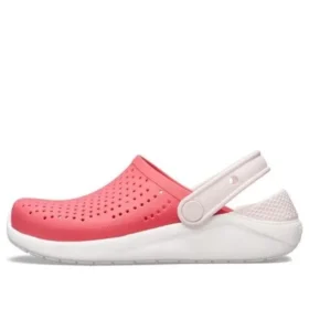 LiteRide Clogs «Branco-Rosa»