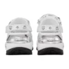 Mega Crush Clogs «White Silver»