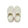 Mega Crush Color Dip Clog «Branco Rosa»