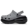 Mega Crush Reflective Clogs «Grey Black»