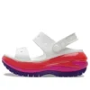 Mega Crush Sandal «Branco, Vermelho, Roxo»