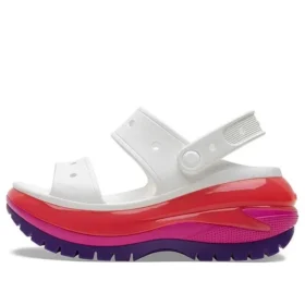 Mega Crush Sandal «Branco, Vermelho, Roxo»