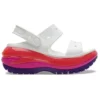 Mega Crush Sandal «Branco, Vermelho, Roxo»