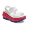 Mega Crush Sandal «Branco, Vermelho, Roxo»