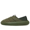 Mocassim clássico em camurça vegana «Army Green»