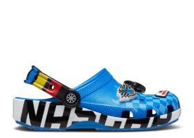 Nascar x Classic Clog Kids «Bright Cobalt»
