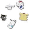 «Pacote de 5 berloques Jibbitz para sapatos Hello Kitty® e Amigos»