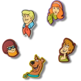 Pacote de 5 Berloques Jibbitz™ Scooby Doo!