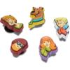 Pacote de 5 Berloques Jibbitz™ Scooby Doo! Pacote de 5 Berloques Jibbitz™ Scooby Doo!
