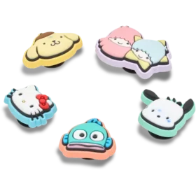 ‘Pacote de 5 berloques para sapatos Jibbitz “Hello Kitty® e Amigos”‘