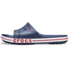 Pantufas Bayaband Clog azuis, brancos e vermelhos unissexo