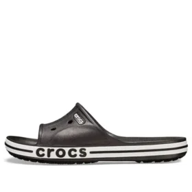 Pantufas casuais Bayaband Clog Hollow Out em preto