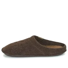 Pantufas clássicas casuais unissexo castanhas