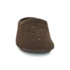 Pantufas clássicas casuais unissexo castanhas