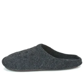 Pantufas clássicas casuais unissexo pretas