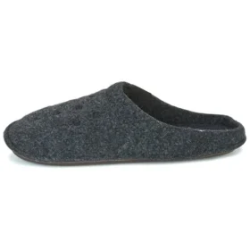 Pantufas clássicas casuais unissexo pretas