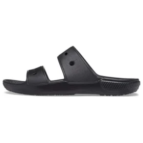 Pantufas desportivas casuais e confortáveis, pretas