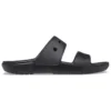 Pantufas desportivas casuais e confortáveis, pretas