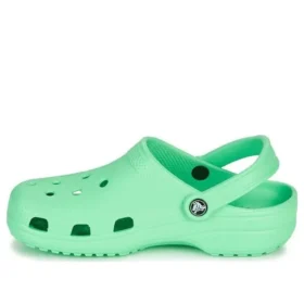 Pantufas desportivas clássicas de salto baixo para atividades ao ar livre, verdes